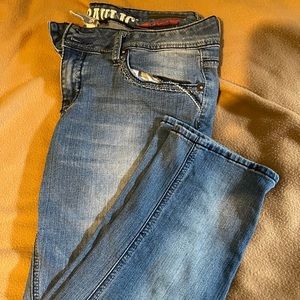 Hydraulic capris. Been stored away nicely for a year or so now. Lightly worn.